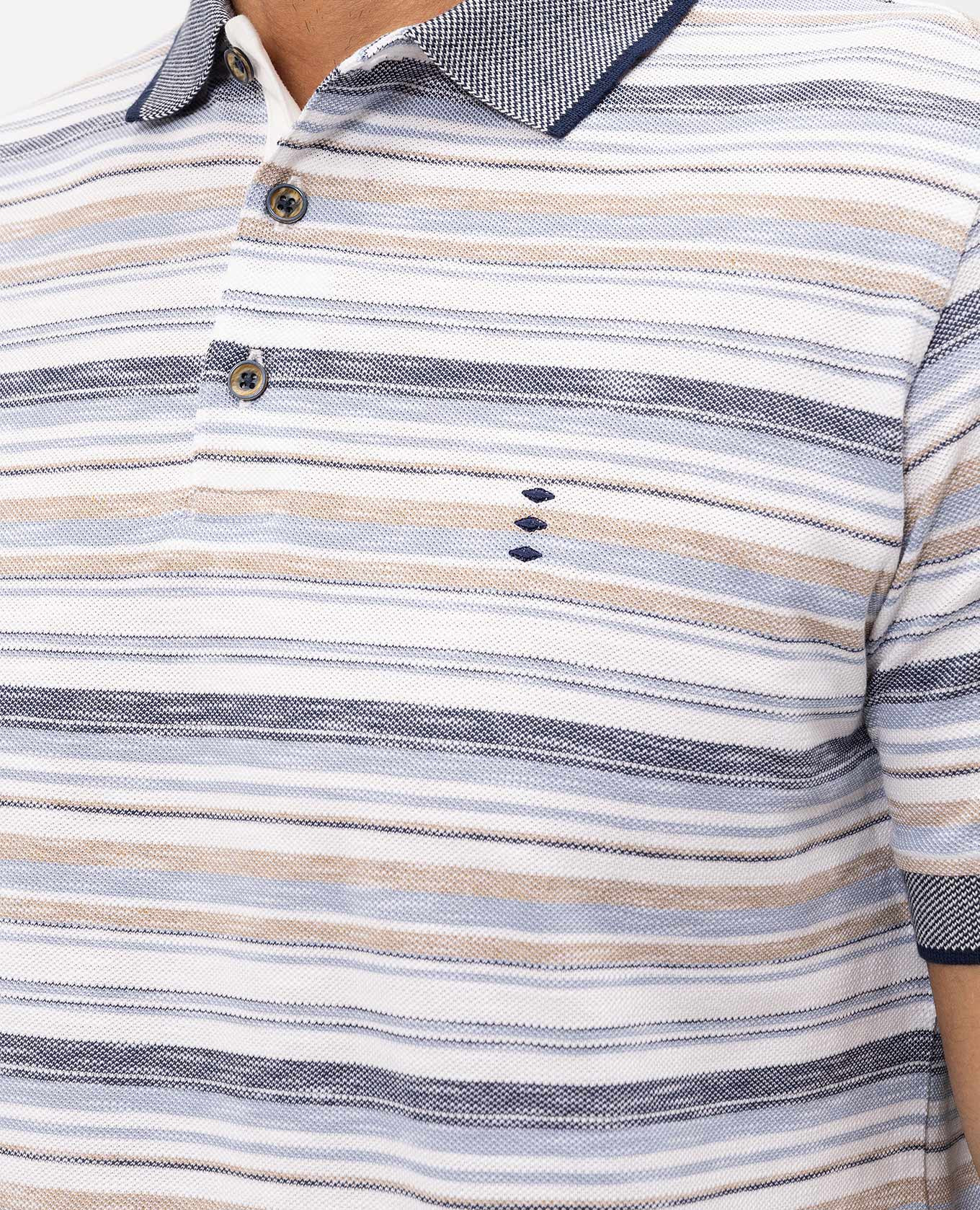 Striped polo Florentino 5