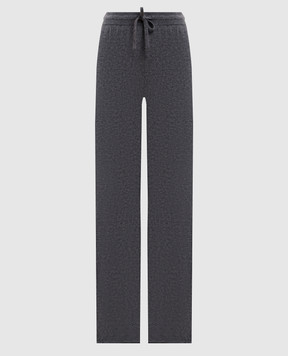 Simonetta Ravizza Grey Alicante cashmere pants F06KN110T10