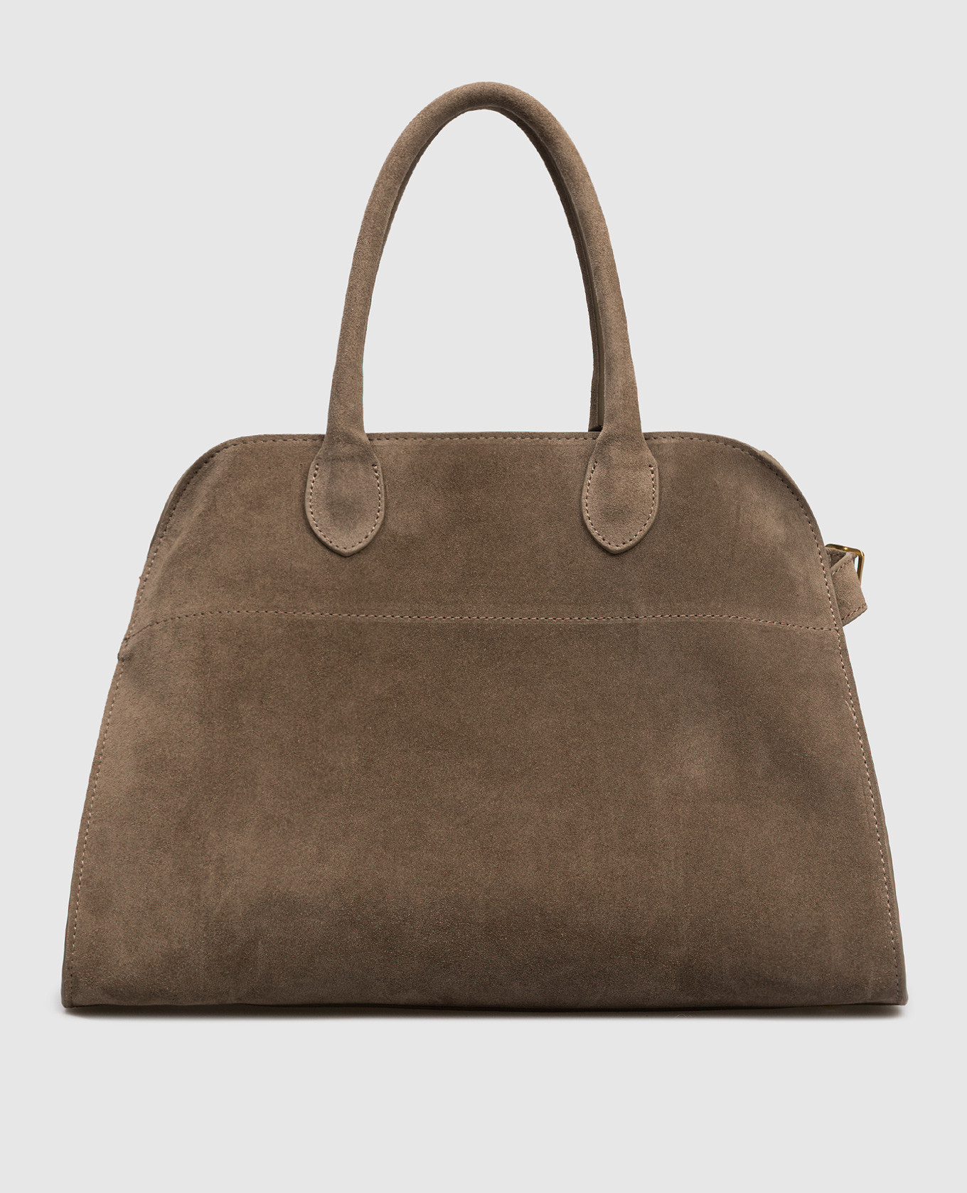 

Beige suede tote bag Babe Pay Pls