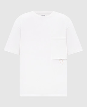 Bottega Veneta White T-shirt 875394V6P30