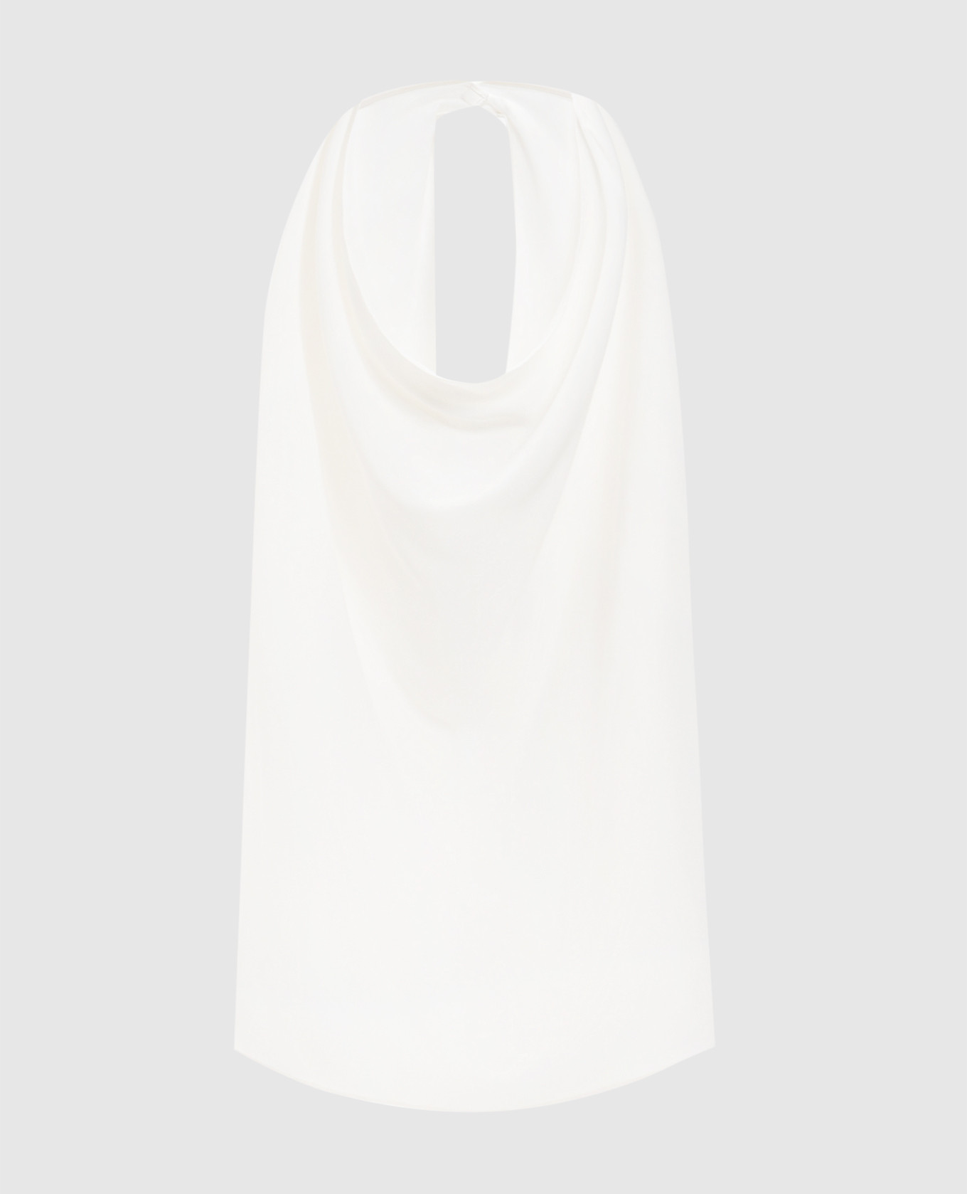 Ivory open back top