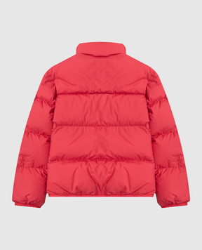 Moncler ENFANT Children's pink down jacket with logo patch K29541A00016597YW1214