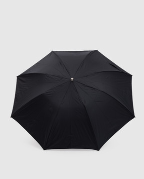 Pasotti Black folding umbrella with billiard ball handle PASOMITUO64SSCTL508905