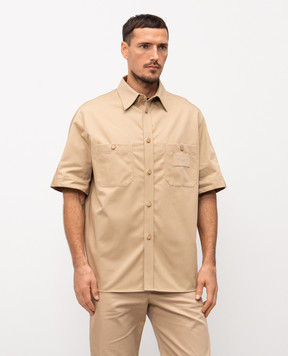 Givenchy Beige shirt with logo BM618315XZ