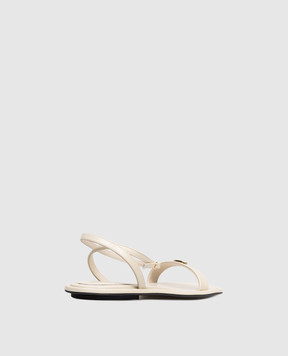 Sergio Rossi Beige leather Surge sandals B14320MMVN13