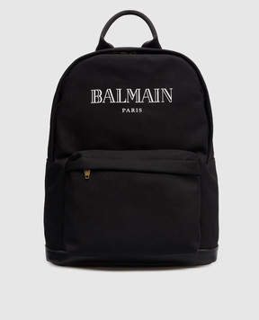 Balmain Children's black backpack with logo BY0Q88Z0042