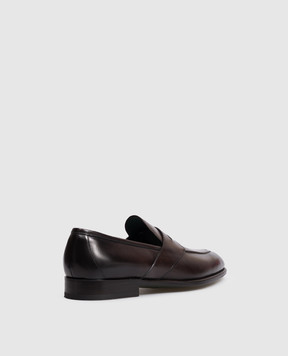 Stefano Ricci Brown leather loafers UO02C2331VLN