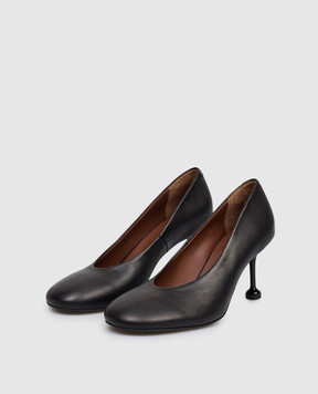 Babe Pay Pls Black leather shoes 2123714KO