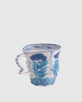 SELETTI Porcelain asymmetric cup Classics on acid SAKE FLOWER 11257