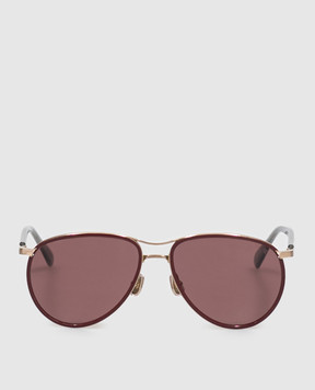 Brunello Cucinelli Burgundy sunglasses MOCMULTS50