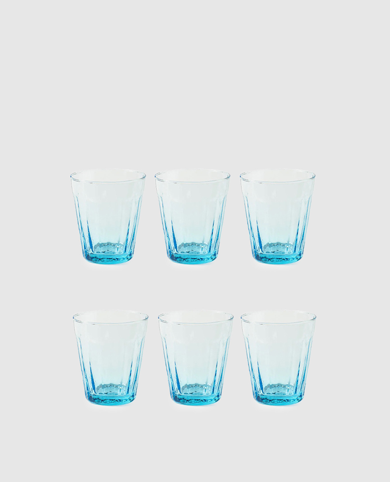 

Set of blue glasses 6 pcs Bitossi Home, Light blue