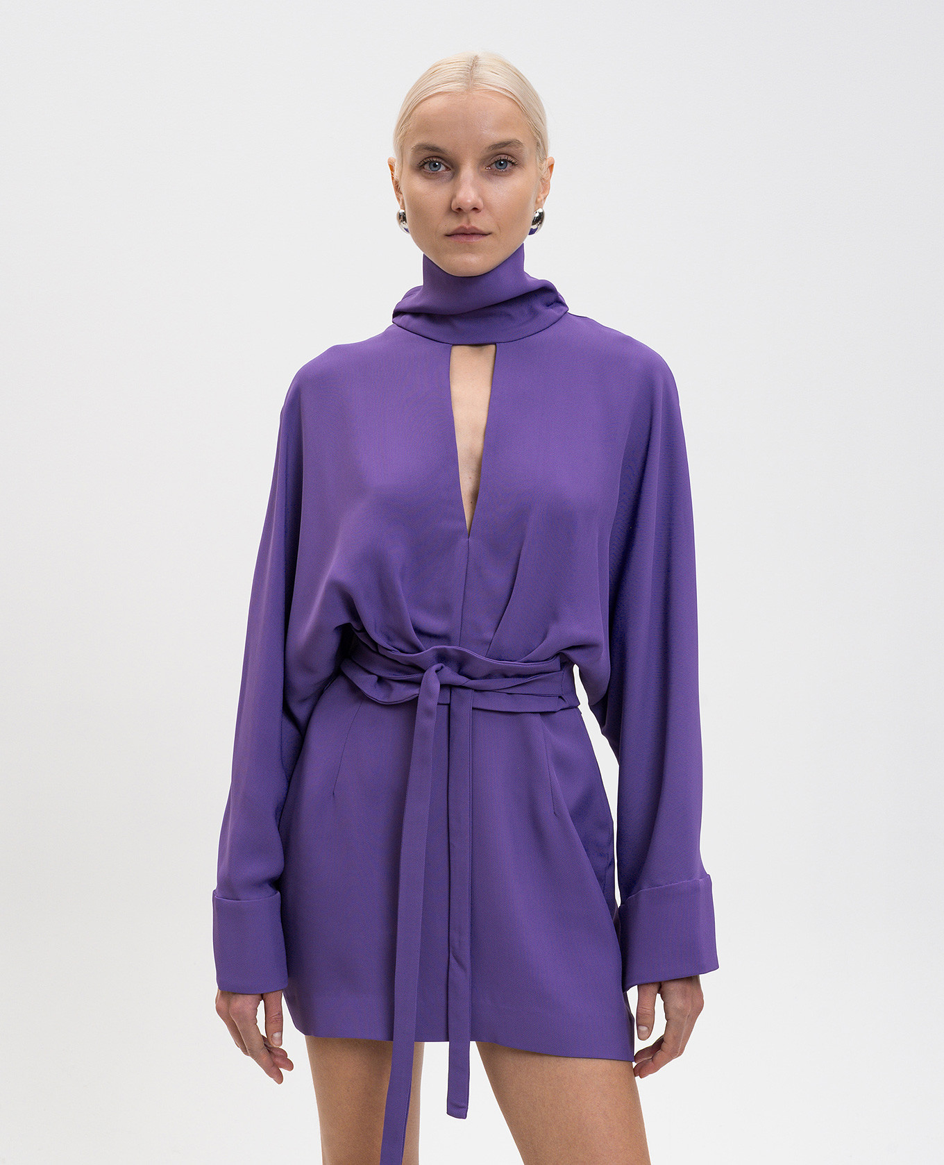 Ettora purple mini dress 16Arlington 3