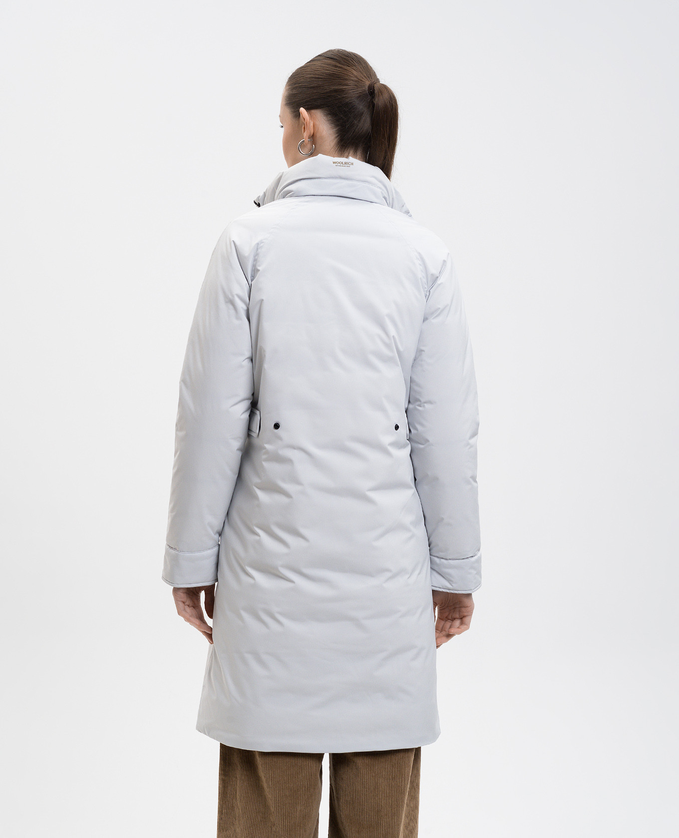 

Cloud grey down jacket Woolrich