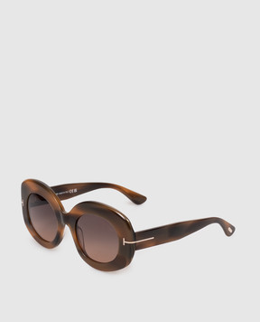 Tom Ford CLAUDETTE brown sunglasses FT1346