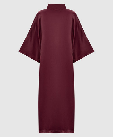 Burgunderrotes Kleid