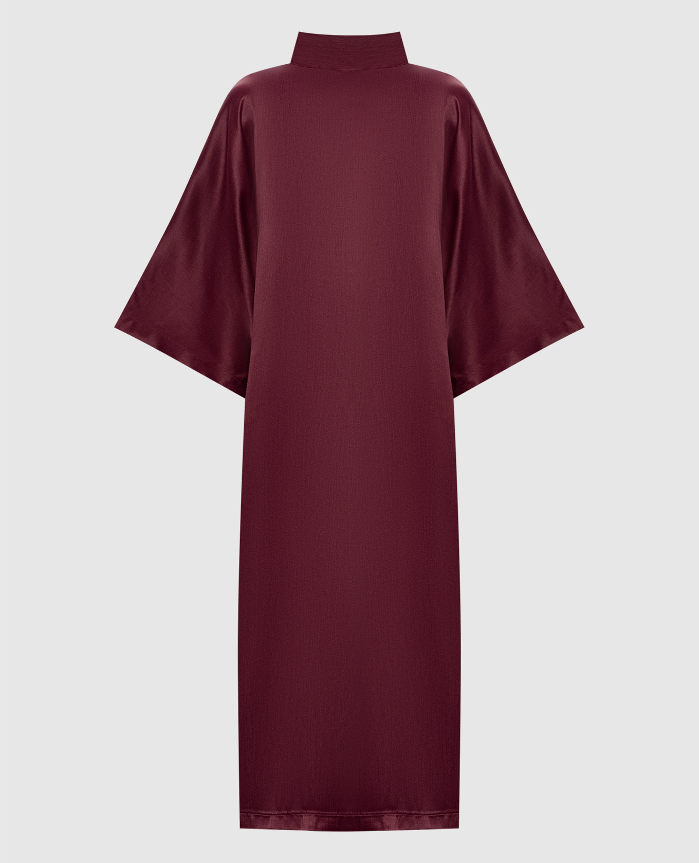 Burgundy dress