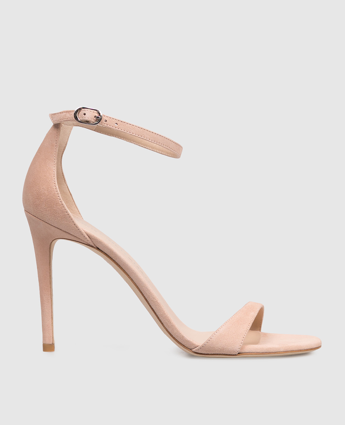 Beige suede sandals NUDIST