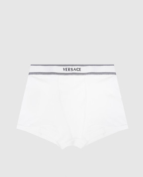 Versace White logo patterned briefs 10242231A17770