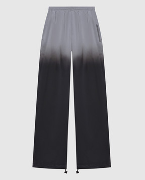 Alexander Wang Grey joggers with reflective effect UWC1264115