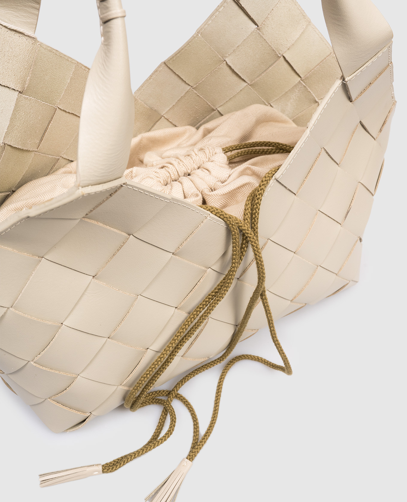 Castello khaki leather bag Dragon 4