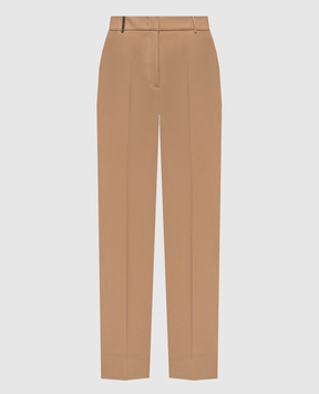 Peserico Brown pants with patch P0471801916