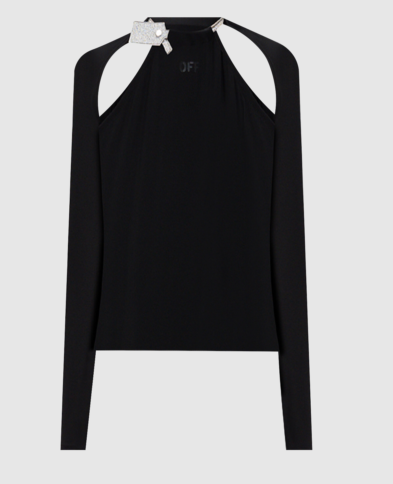 

Black top with logo Off-White