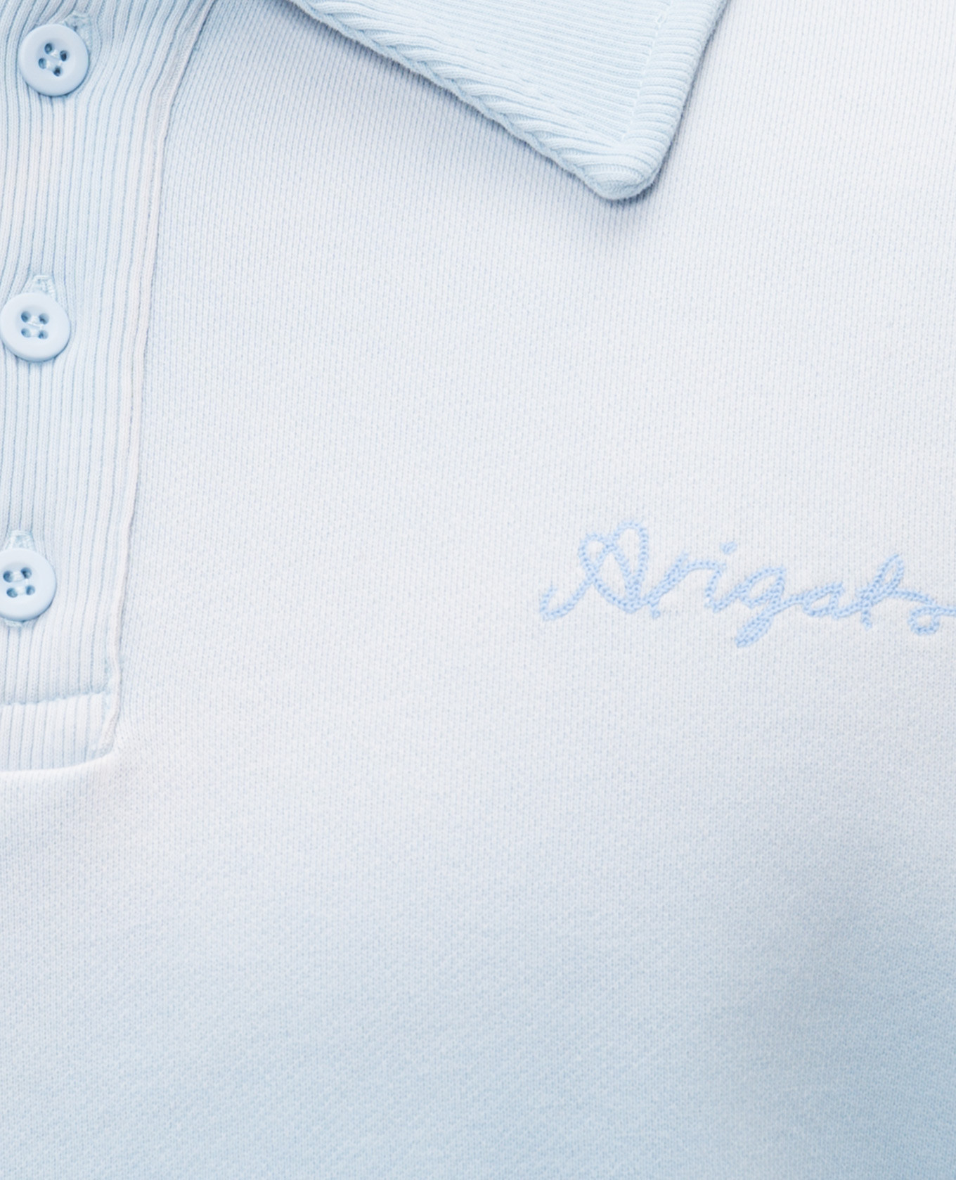 Maze blue polo collar sweatshirt Axel Arigato 5