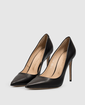 Babe Pay Pls Black leather shoes 201119KO
