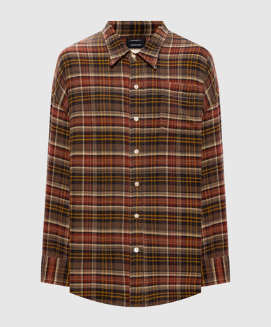 Khaki checked shirt