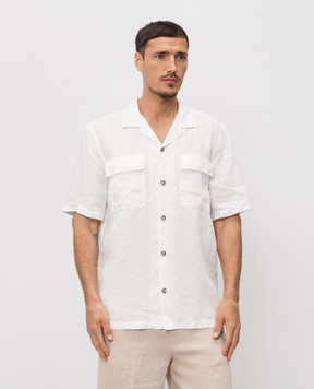 Peserico White linen shirt R56047T002494