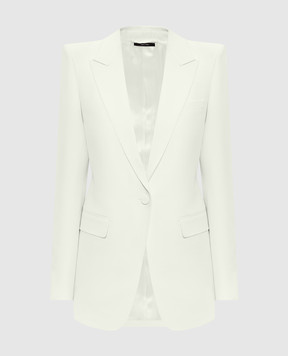 Tom Ford Ivory wool and silk jacket GI3054FAX1666