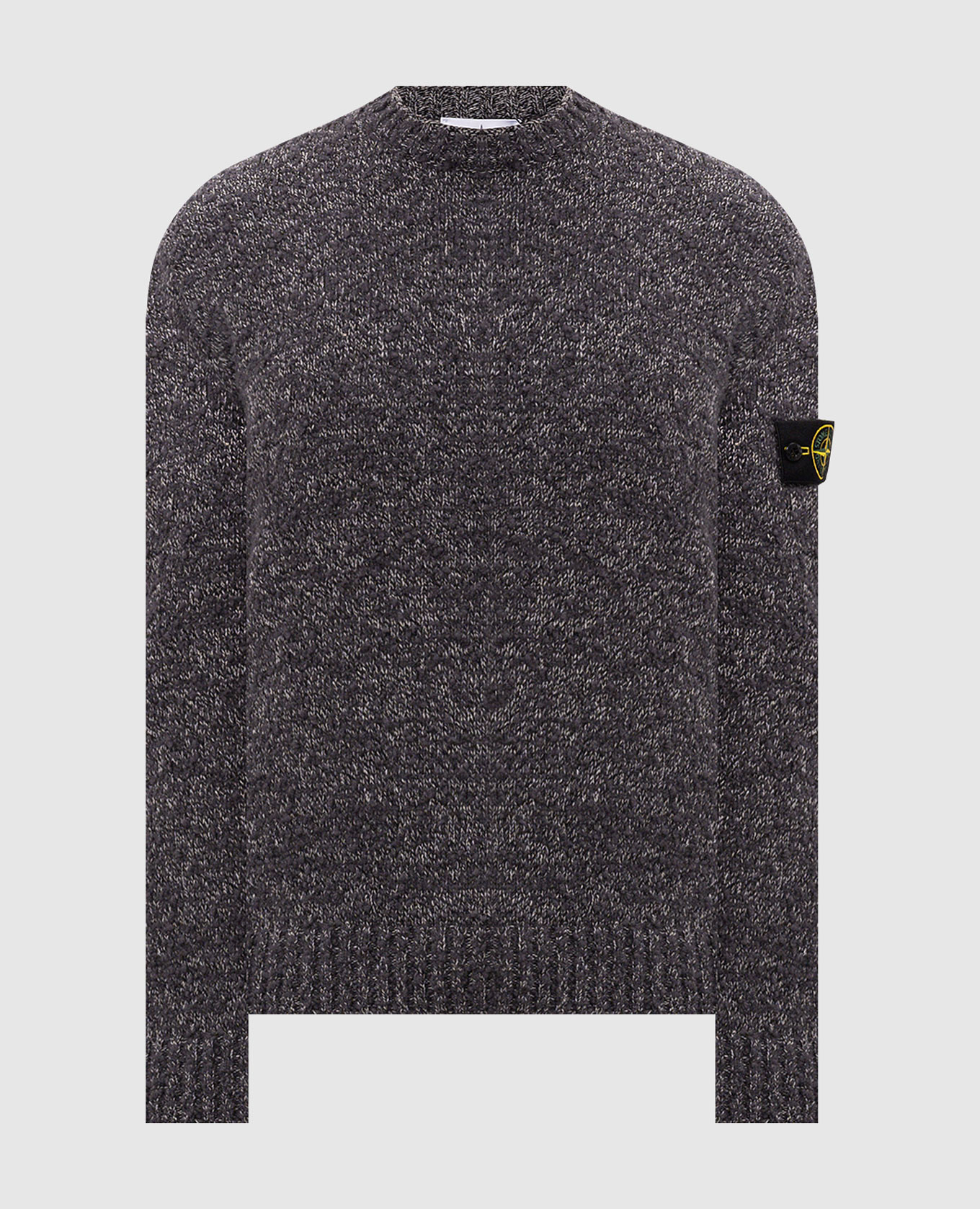 Gray sweater with wool Stone Island