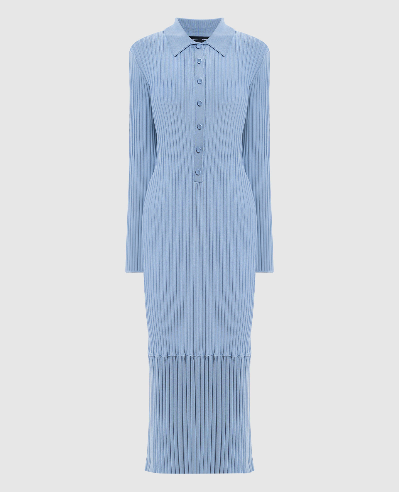 

Blue Luiza ribbed dress PROENZA SCHOULER, Light blue