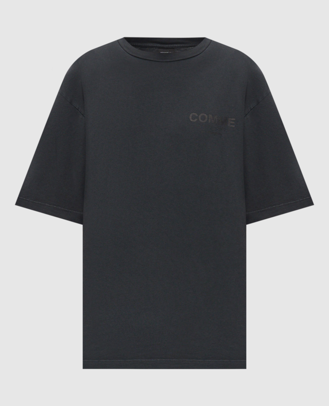 

Black t-shirt with logo print Comme des Fuckdown