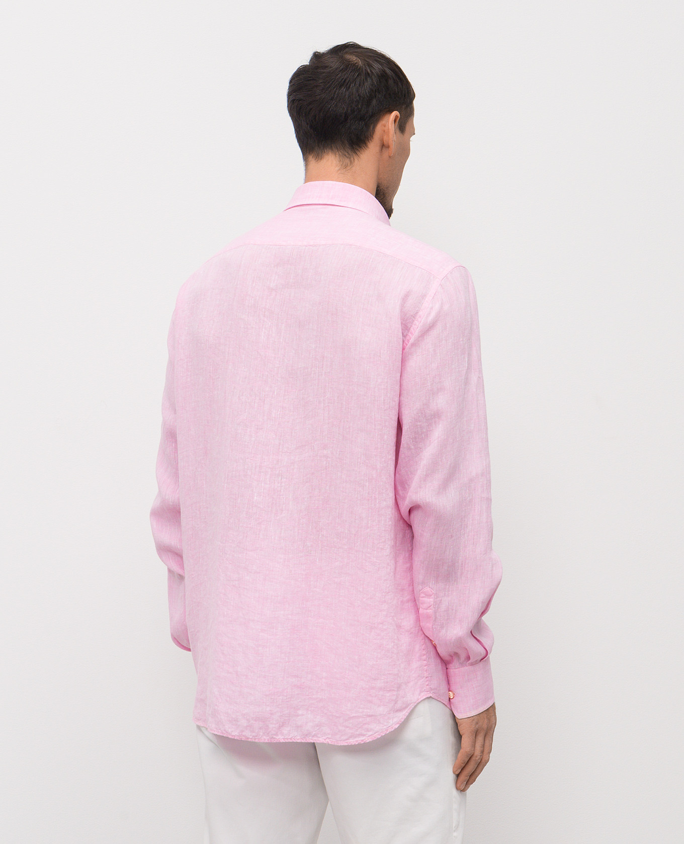

Pink linen shirt Stefano Ricci