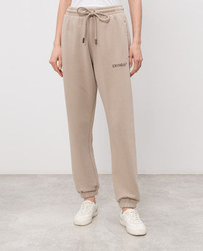 Off-White Beige joggers 44MCH057S26F001