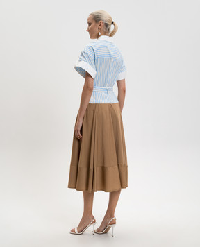 Simkhai Striped shirt dress with belt 1261244SS