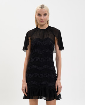 Twinset Black dress with lace 261TP2781
