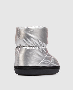 Maison Margiela MM6 Children's quilted boots with a patch 839493639