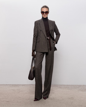 Max Mara Brown wool golf SALUTO MXMSALUTO
