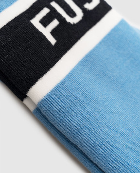 Fusalp Blue PISTE PRO socks with wool G3719