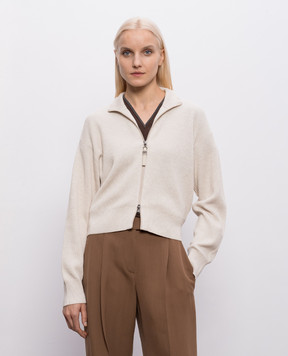 Brunello Cucinelli Ivory cardigan M19194706P