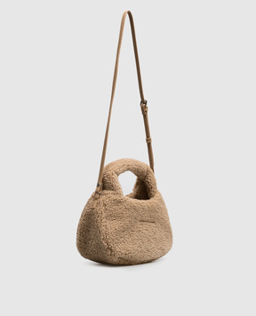 Maison Margiela MM6 Children's beige bag with logo patch M61143MM09I