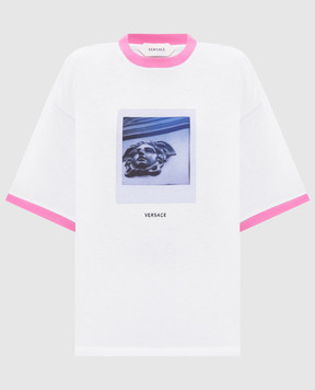 Versace White Polaroid Medusa T-shirt 10260961A18733