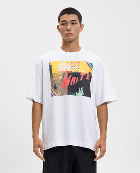 Off-White Shimada white t-shirt 44MAA120F5J00Y