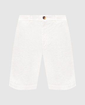 Brunello Cucinelli Ivory cotton shorts M289LU0010