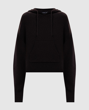 Jacob Lee Brown cashmere hoodie WCH0007AW26BC