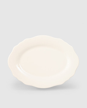 Geminiano Cozzi 1765 Burano white porcelain oval dish SKBBU20301000