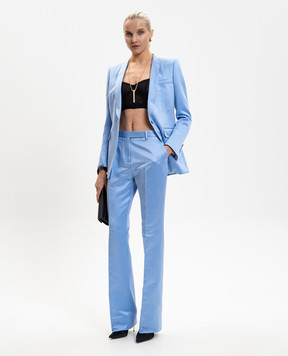 Tom Ford Blue jacket with silk GI3074FAX1602