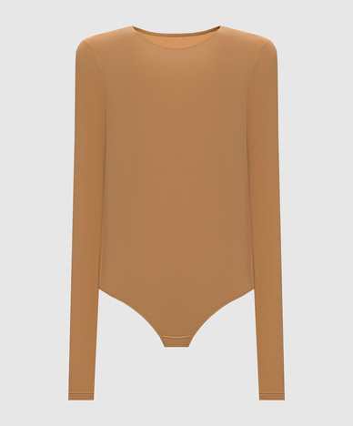 Brown bodysuit